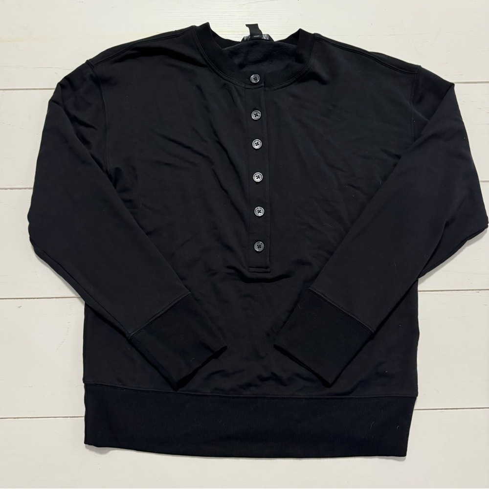 Athleta Balance Henley Sweatshirt